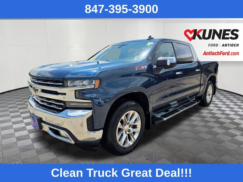 Used 2019 Chevrolet Silverado 1500 LTZ Truck Crew Cab