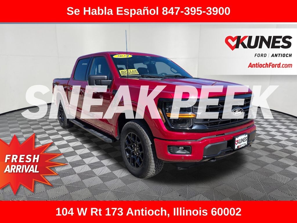 Certified 2024 Ford F-150 XLT Truck SuperCrew Cab