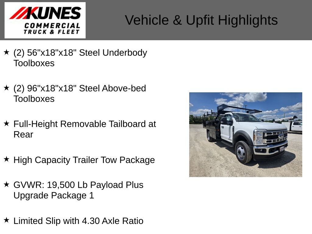 New 2026 Ford Chassis Cab XL Contractor Body TRUCK