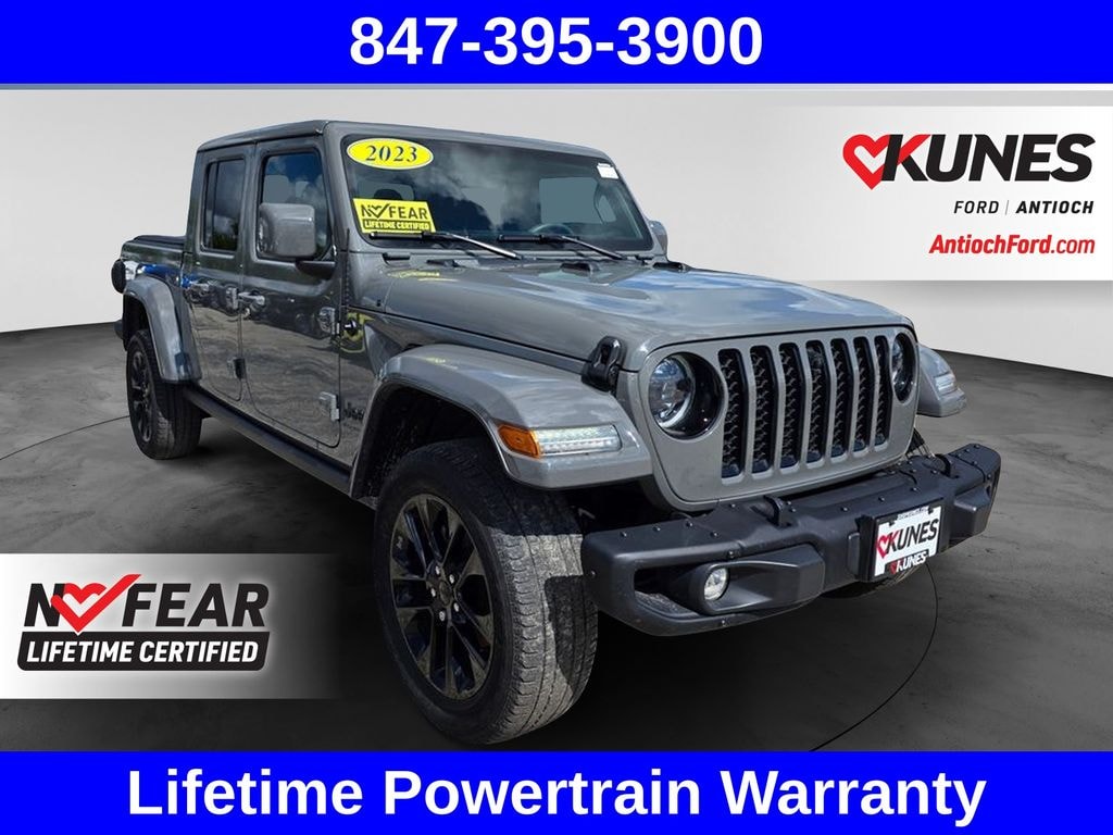 Certified 2023 Jeep Gladiator Overland Truck Crew Cab