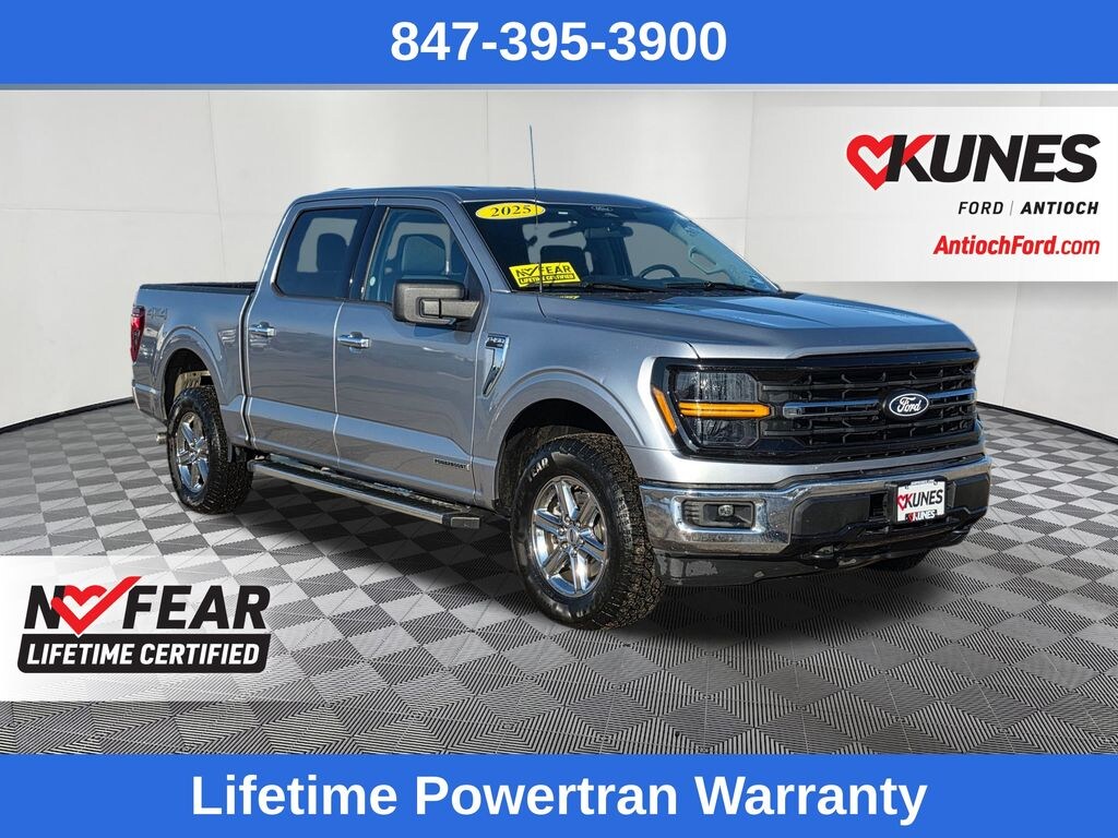 Certified 2025 Ford F-150 XLT Truck SuperCrew Cab