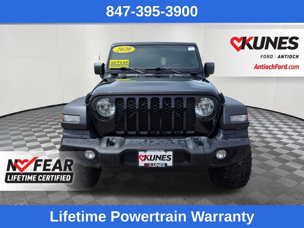 Certified 2020 Jeep Gladiator Sport Truck Crew Cab