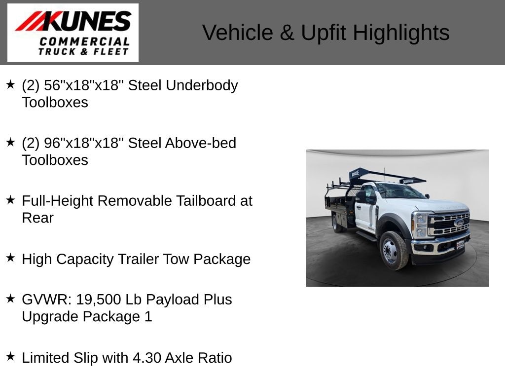 New 2026 Ford Chassis Cab XL Contractor Body TRUCK