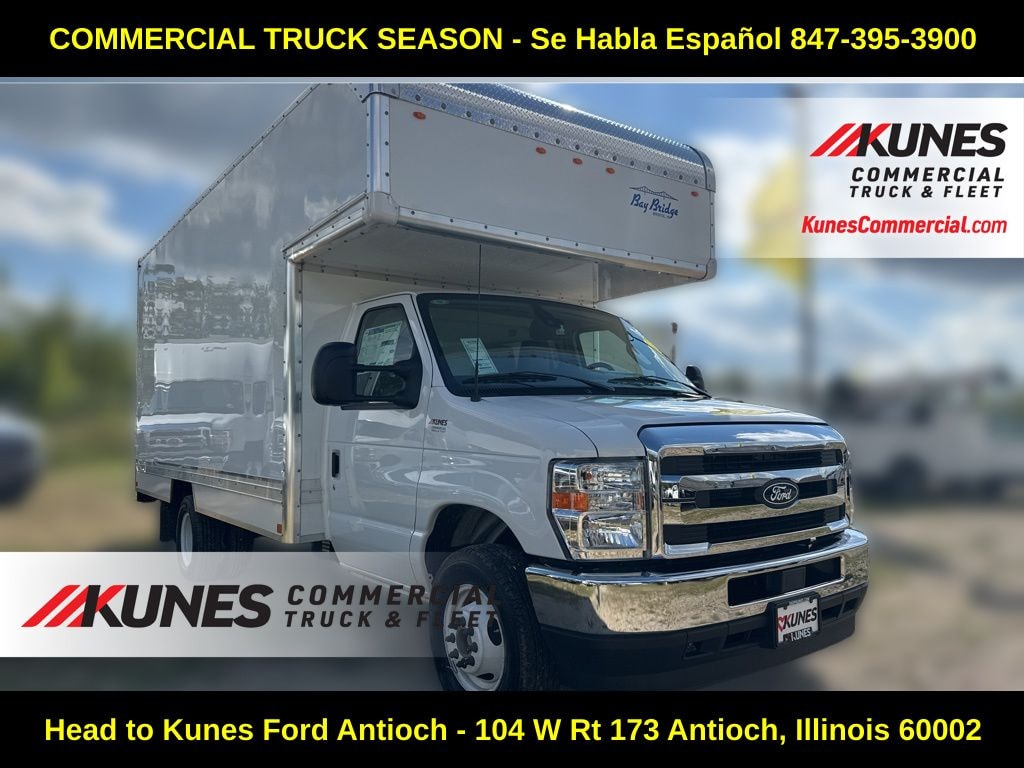New 2026 Ford E-350 Cutaway Base Box Van Truck