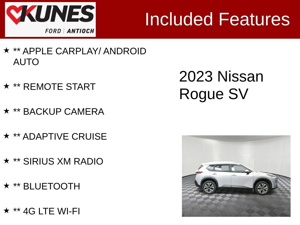 Used 2023 Nissan Rogue SV SUV