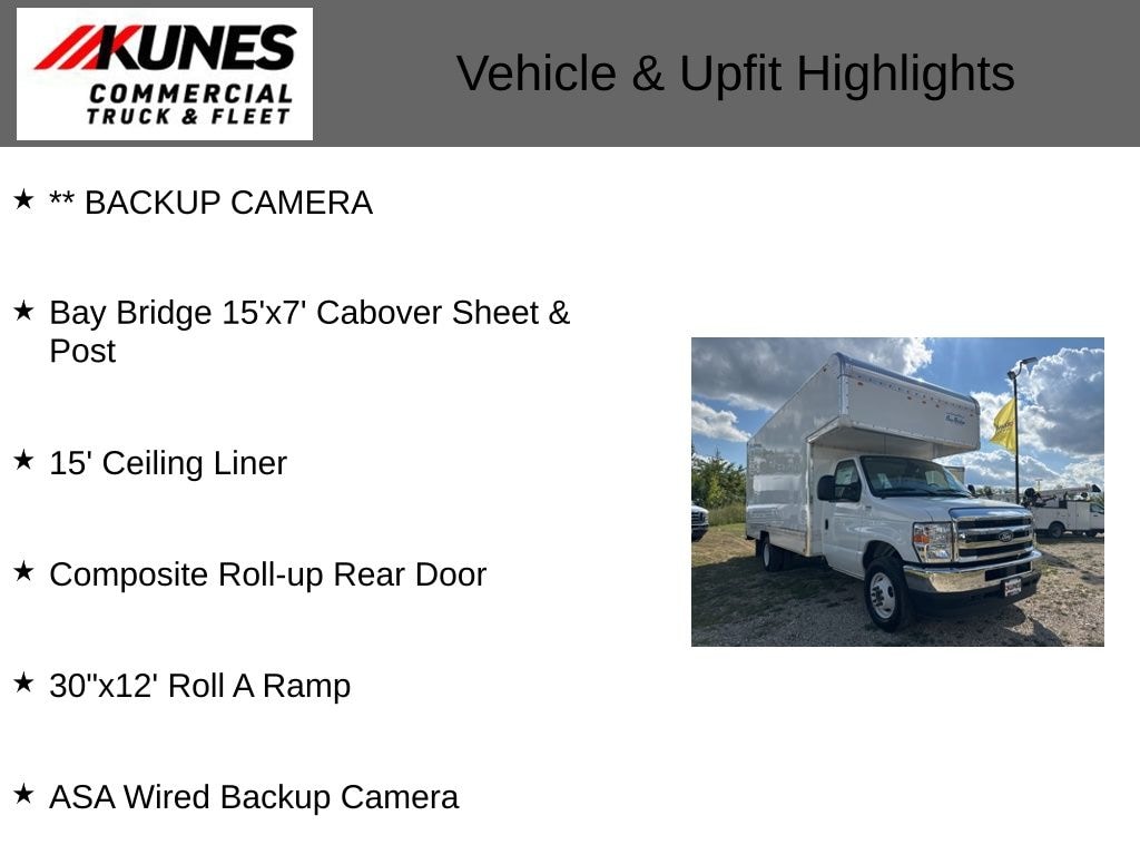 New 2026 Ford Econoline Cutaway Base Box Van VAN