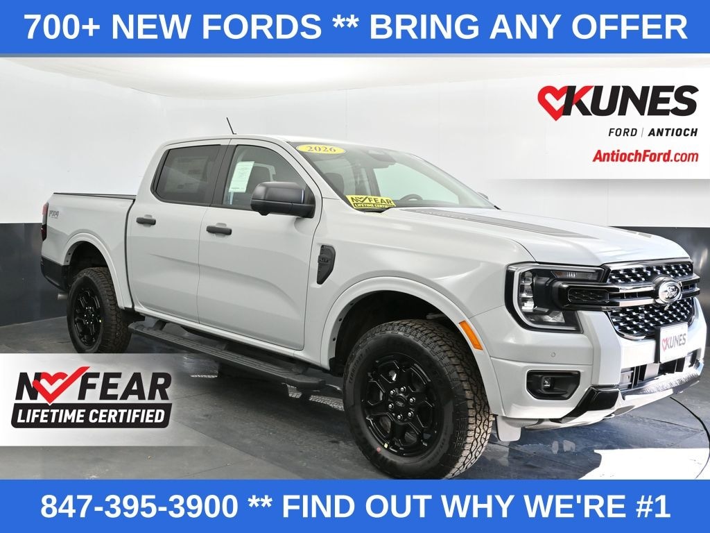 New 2026 Ford Ranger XLT Truck SuperCrew