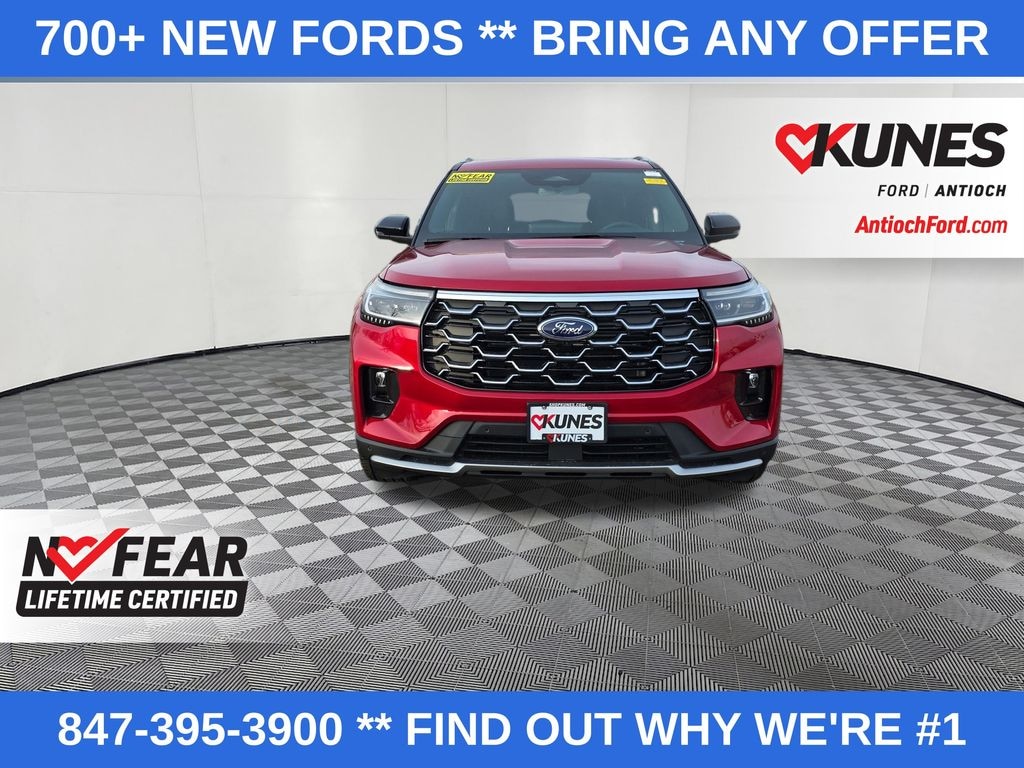 New 2026 Ford Explorer Platinum SUV