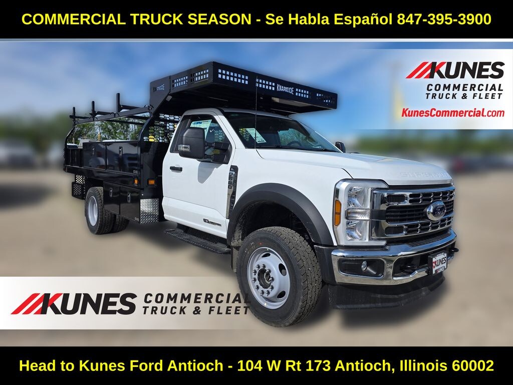 New 2026 Ford F-600 Chassis XL Concrete Body Truck Regular Cab