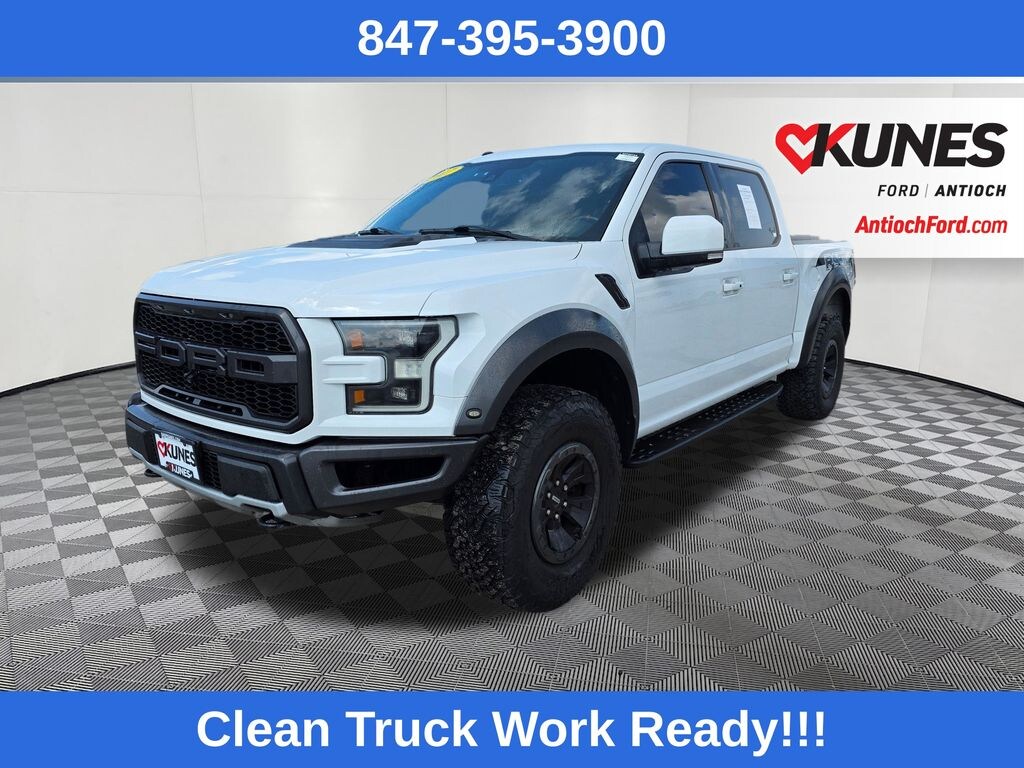 Used 2017 Ford F-150 Raptor Truck SuperCrew Cab