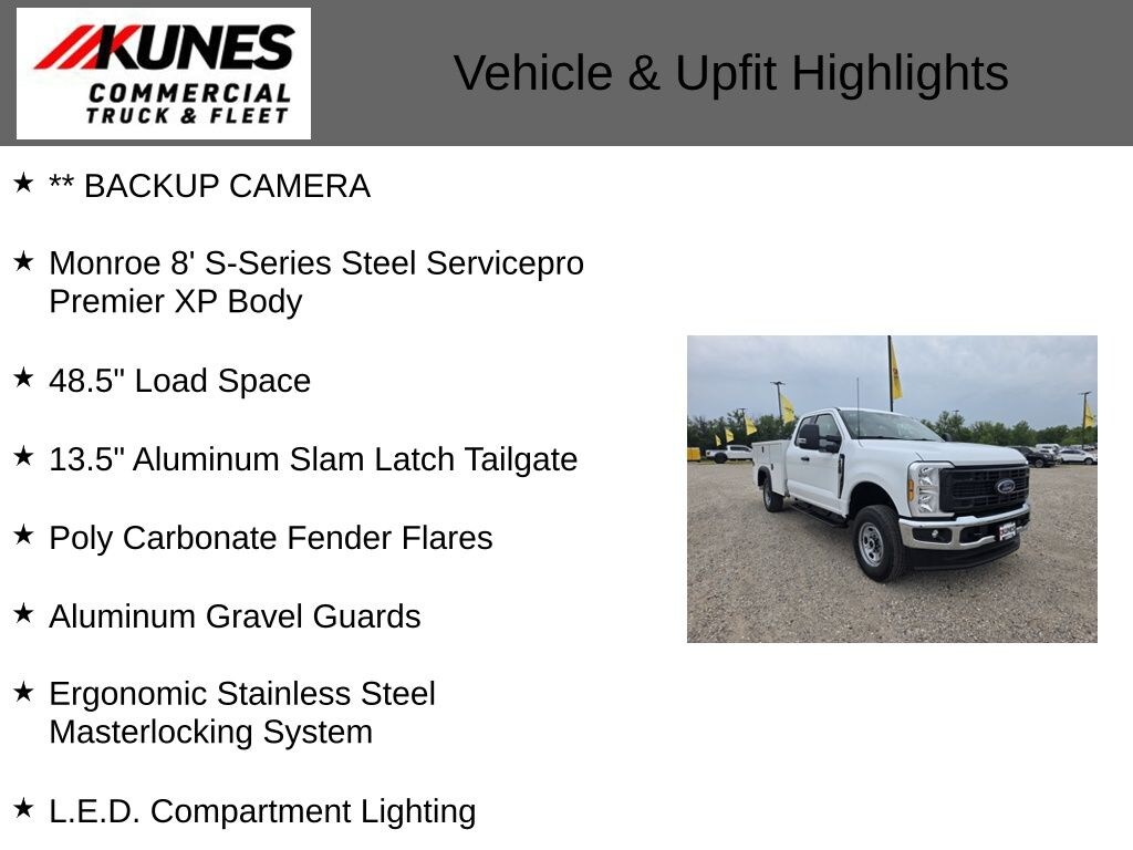 New 2026 Ford F-350 XL Service Utility Body Truck Super Cab