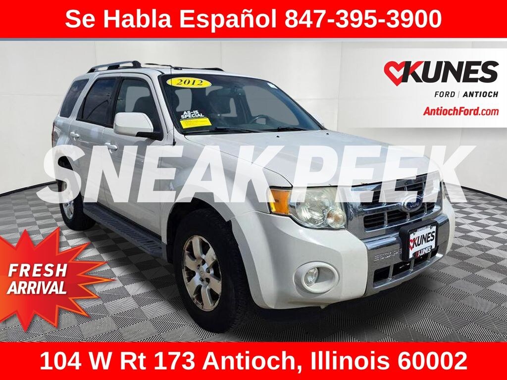 Used 2012 Ford Escape Limited SUV