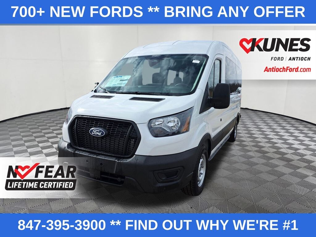 New 2026 Ford Transit-350 Passenger XL Wagon Medium Roof Van