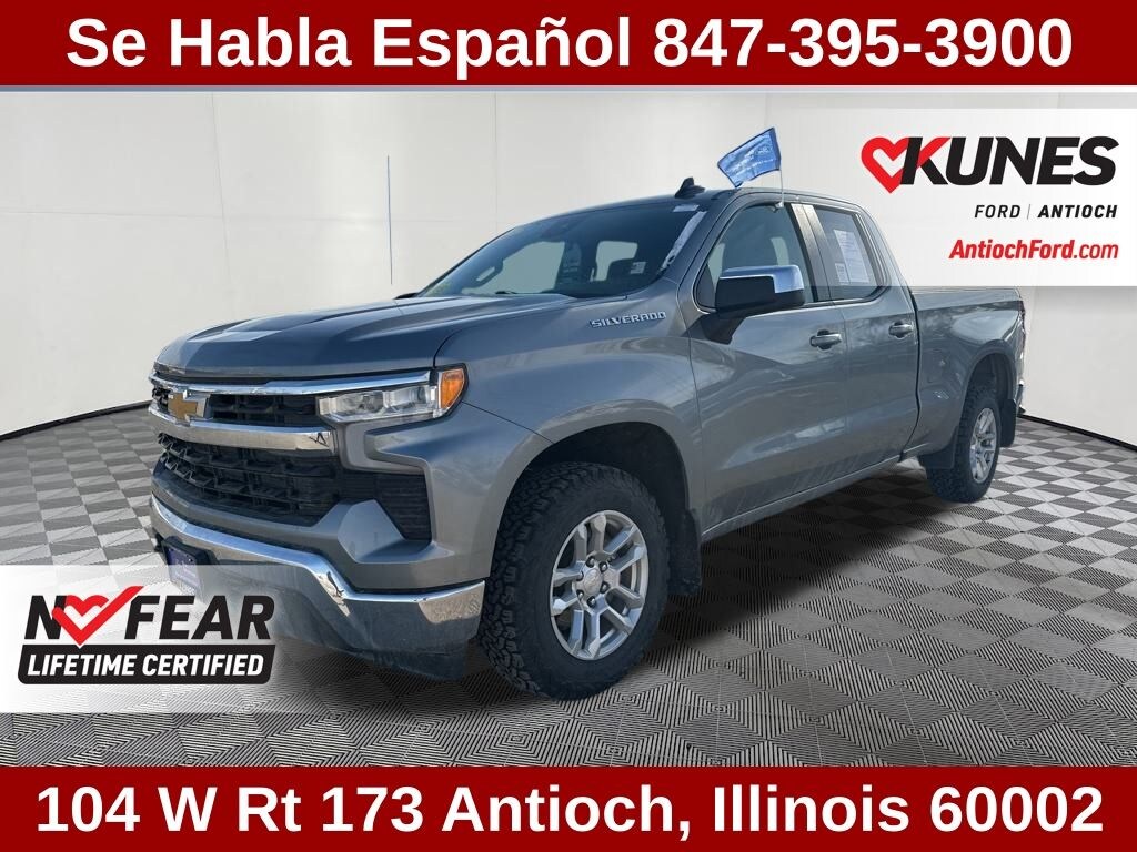 Certified 2023 Chevrolet Silverado 1500 LT w/1LT Truck Double Cab
