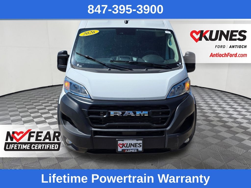 Certified 2026 Ram ProMaster 2500 High Roof Van Cargo Van