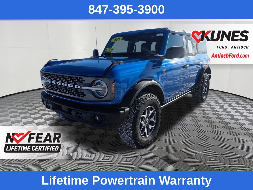 Certified 2025 Ford Bronco Badlands SUV