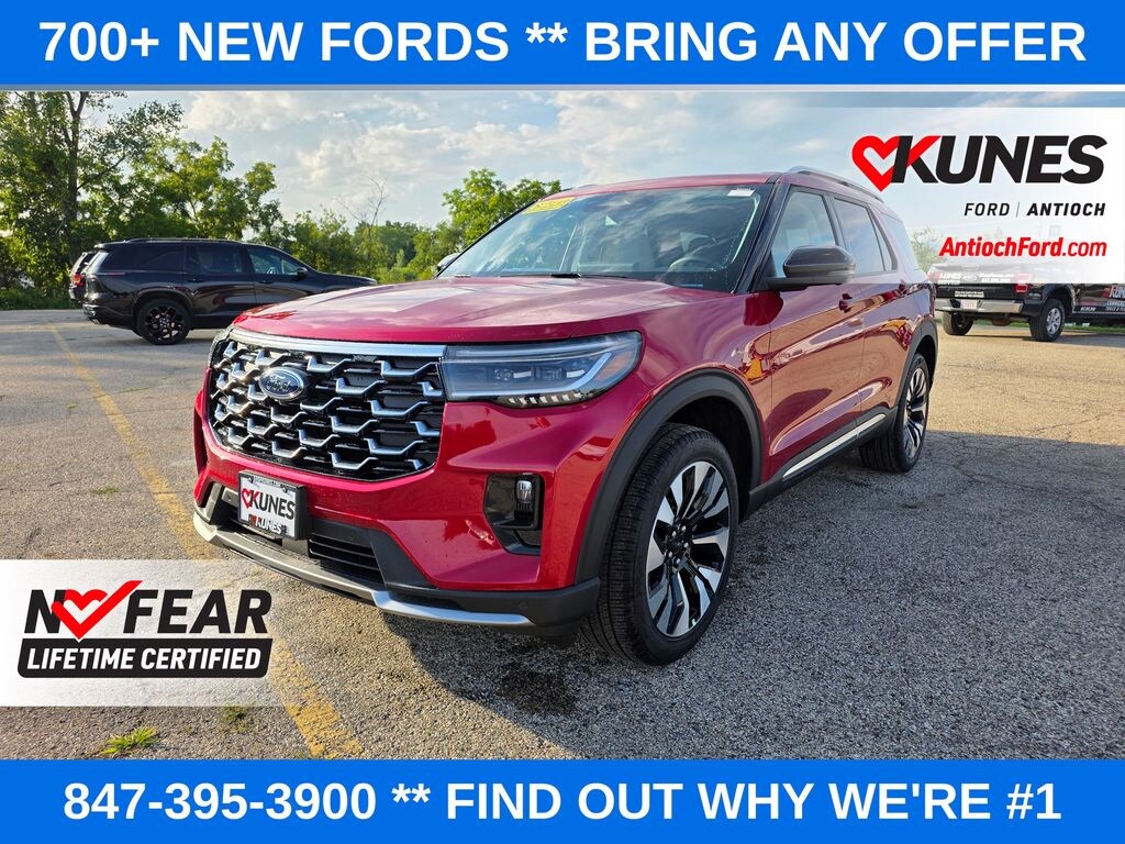 New 2026 Ford Explorer Platinum SUV