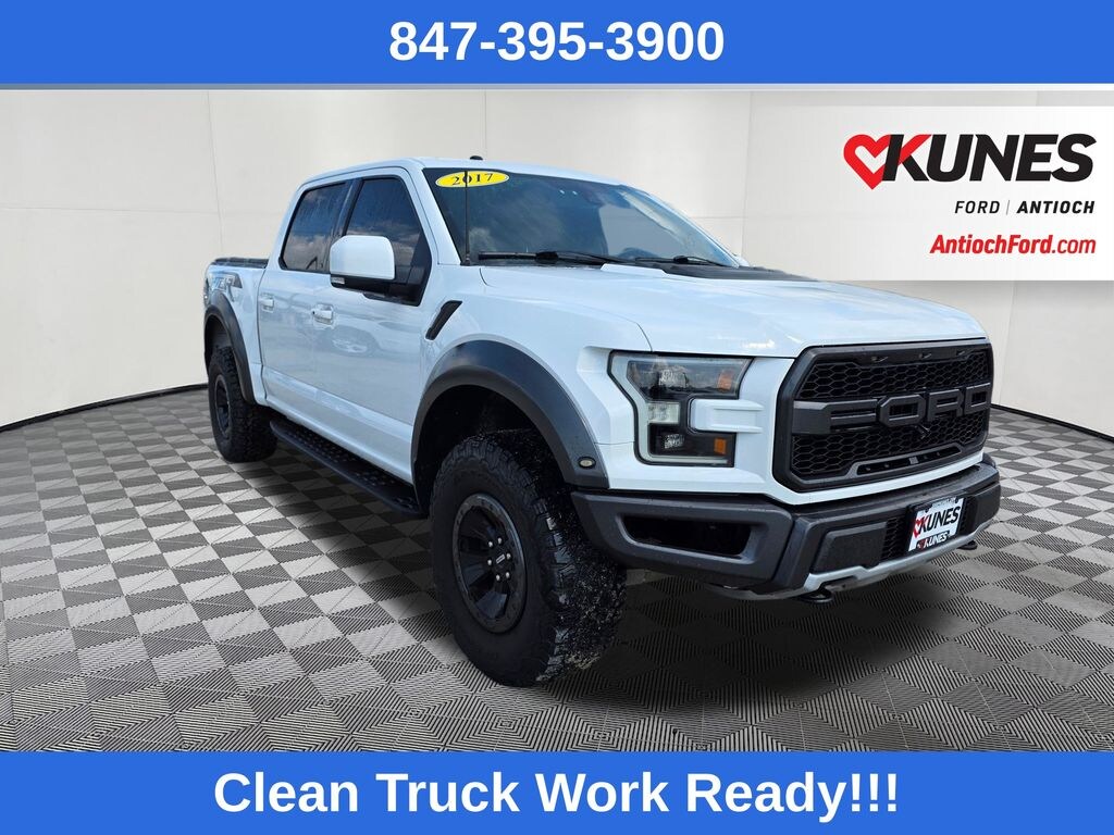 Used 2017 Ford F-150 Raptor Truck SuperCrew Cab