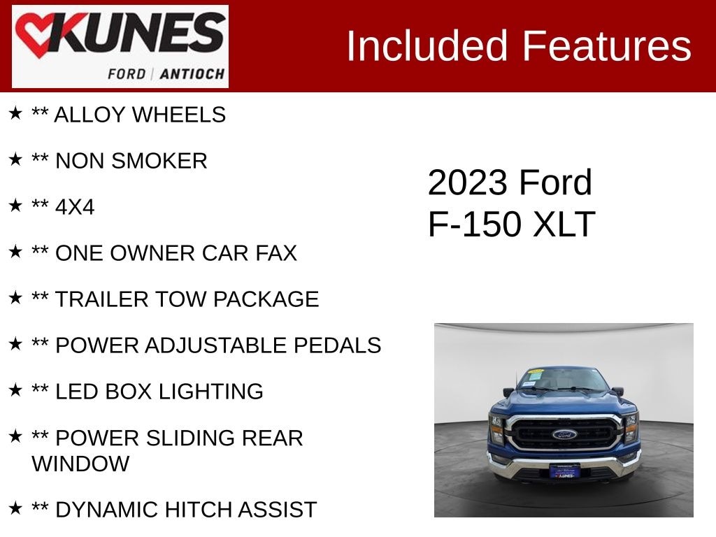 Certified 2023 Ford F-150 Truck SuperCrew Cab