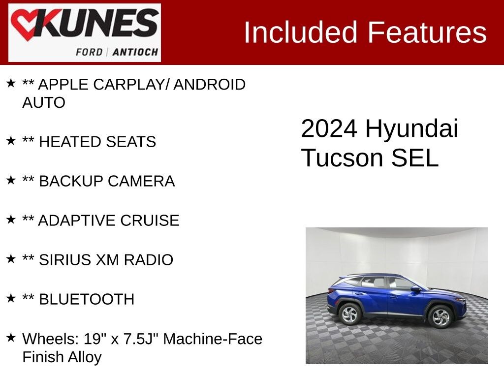 Used 2024 Hyundai Tucson SEL SUV
