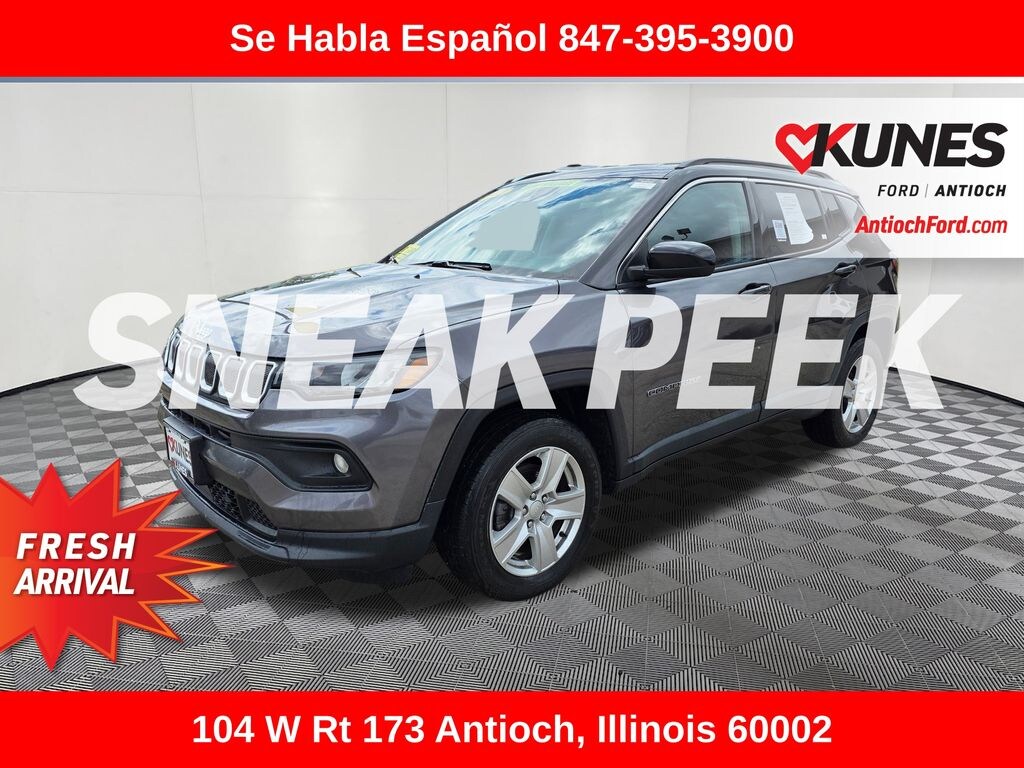 Certified 2022 Jeep Compass Latitude SUV