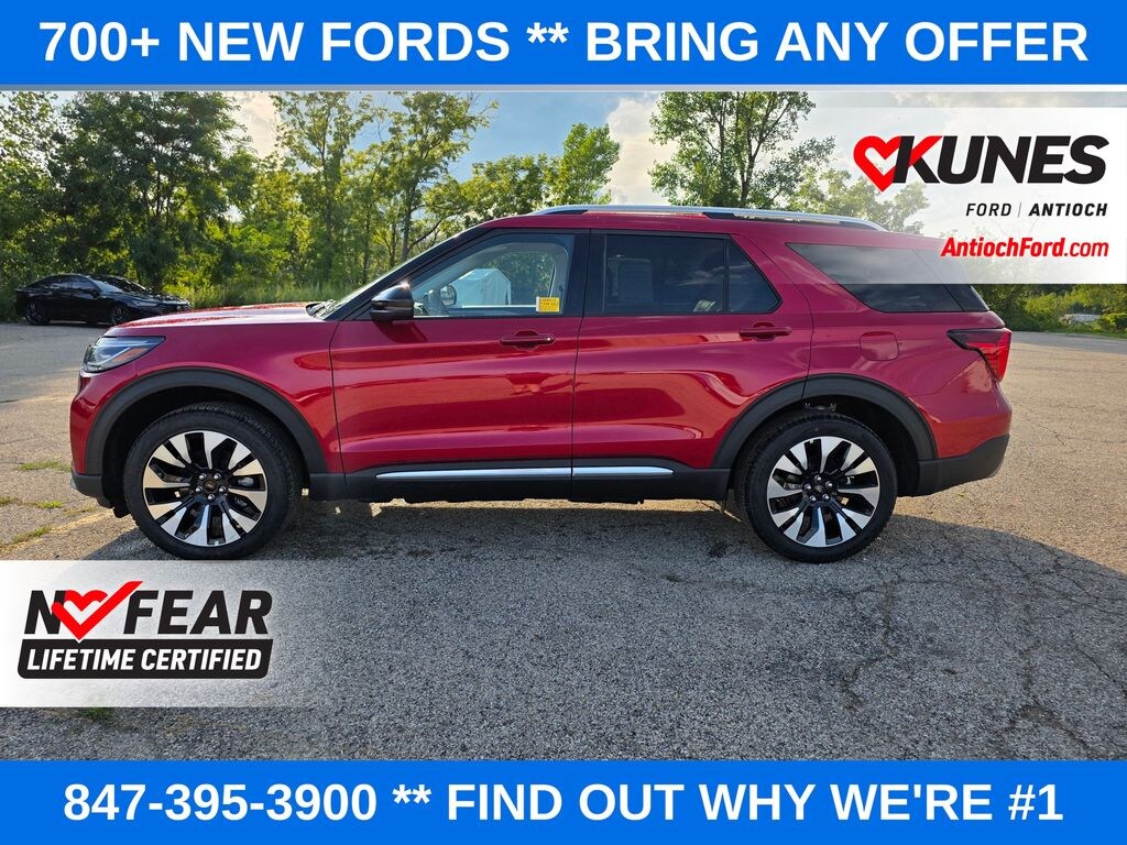 New 2026 Ford Explorer Platinum SUV