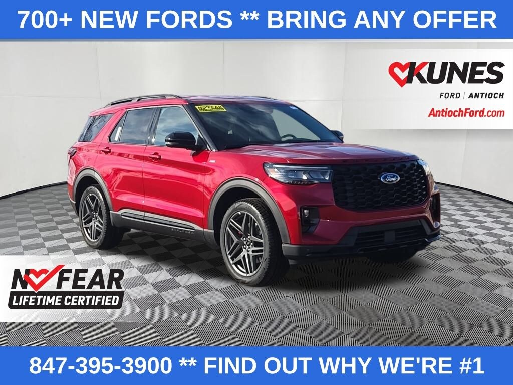 New 2026 Ford Explorer ST-Line SUV