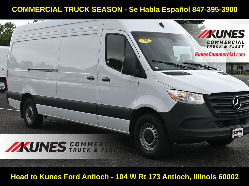 Used 2025 Mercedes-Benz Sprinter 2500 High Roof 4-Cyl Diesel Van Cargo Van