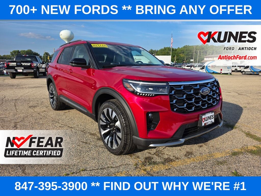 New 2026 Ford Explorer Platinum SUV