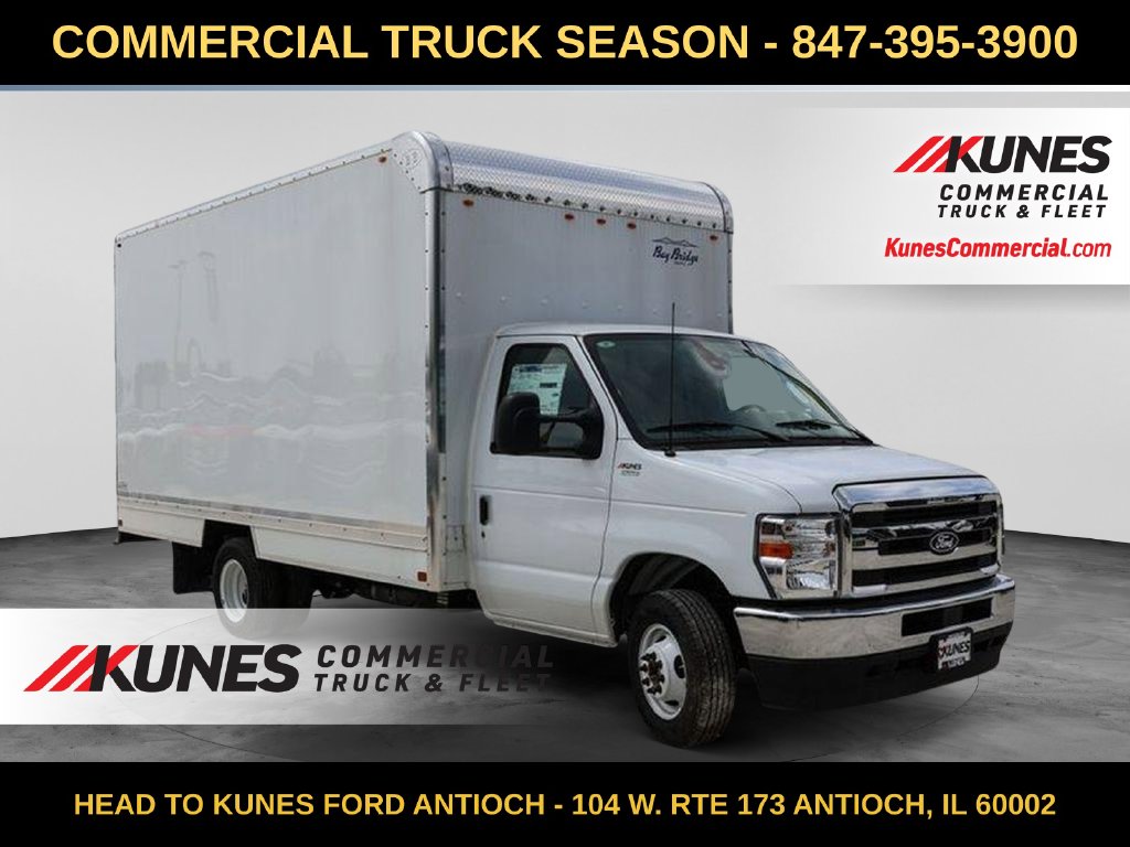 New 2026 Ford E-350 Cutaway Base Box Van Truck