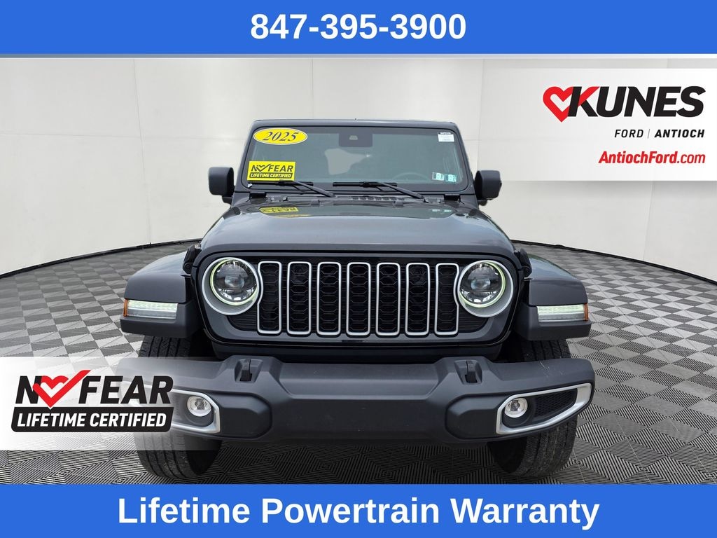Certified 2025 Jeep Wrangler Sahara SUV