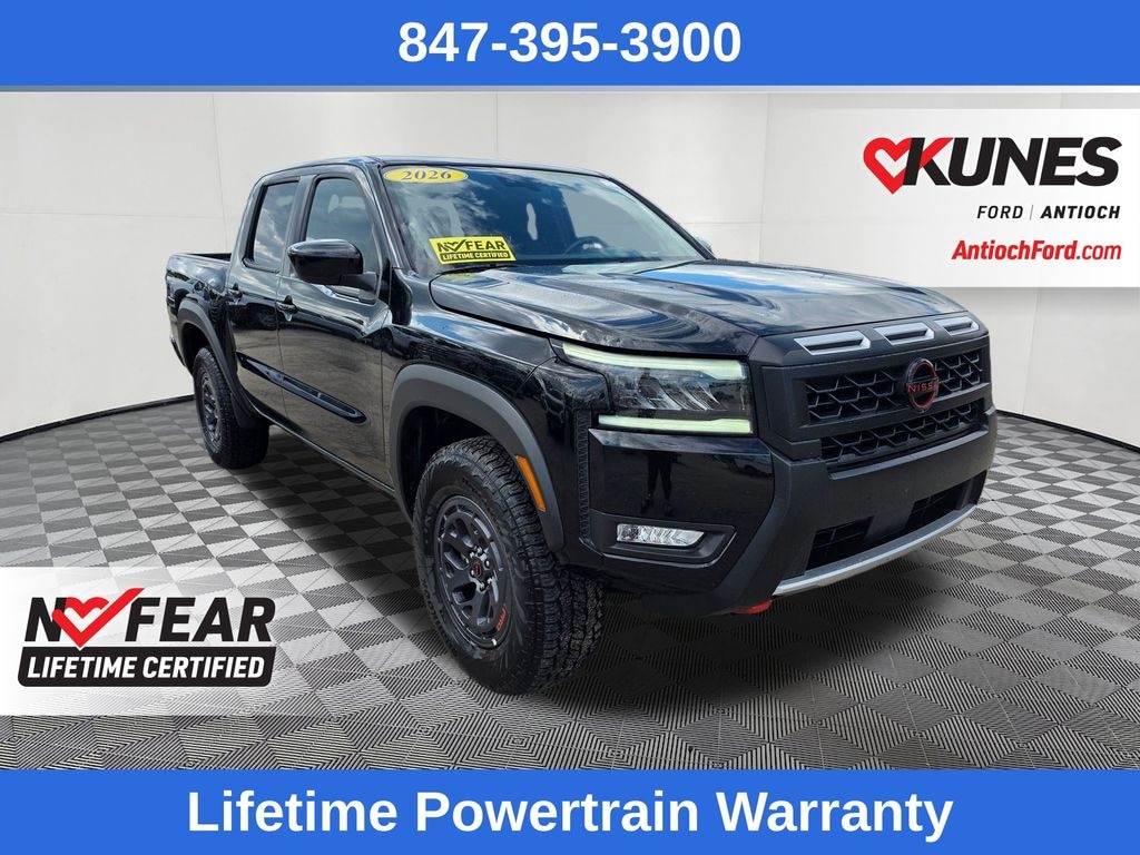 Certified 2026 Nissan Frontier PRO-4X Truck Crew Cab