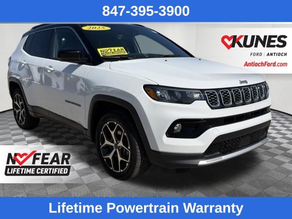 Certified 2025 Jeep Compass Limited SUV