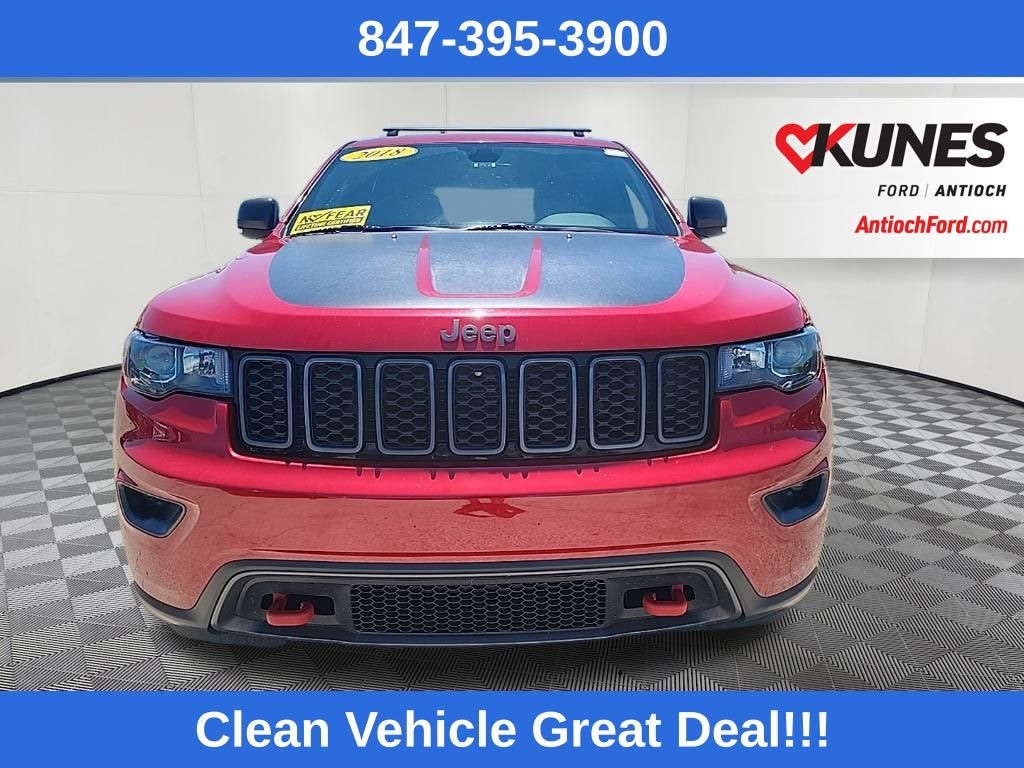 Certified 2018 Jeep Grand Cherokee Trailhawk 4x4 SUV