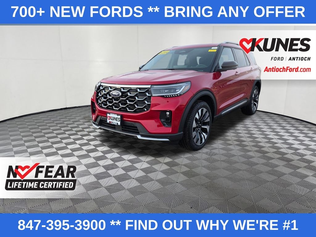 New 2026 Ford Explorer Platinum SUV