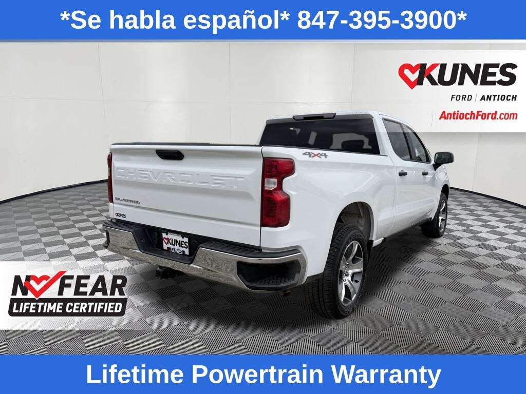 Certified 2023 Chevrolet Silverado 1500 Work Truck Truck Crew Cab