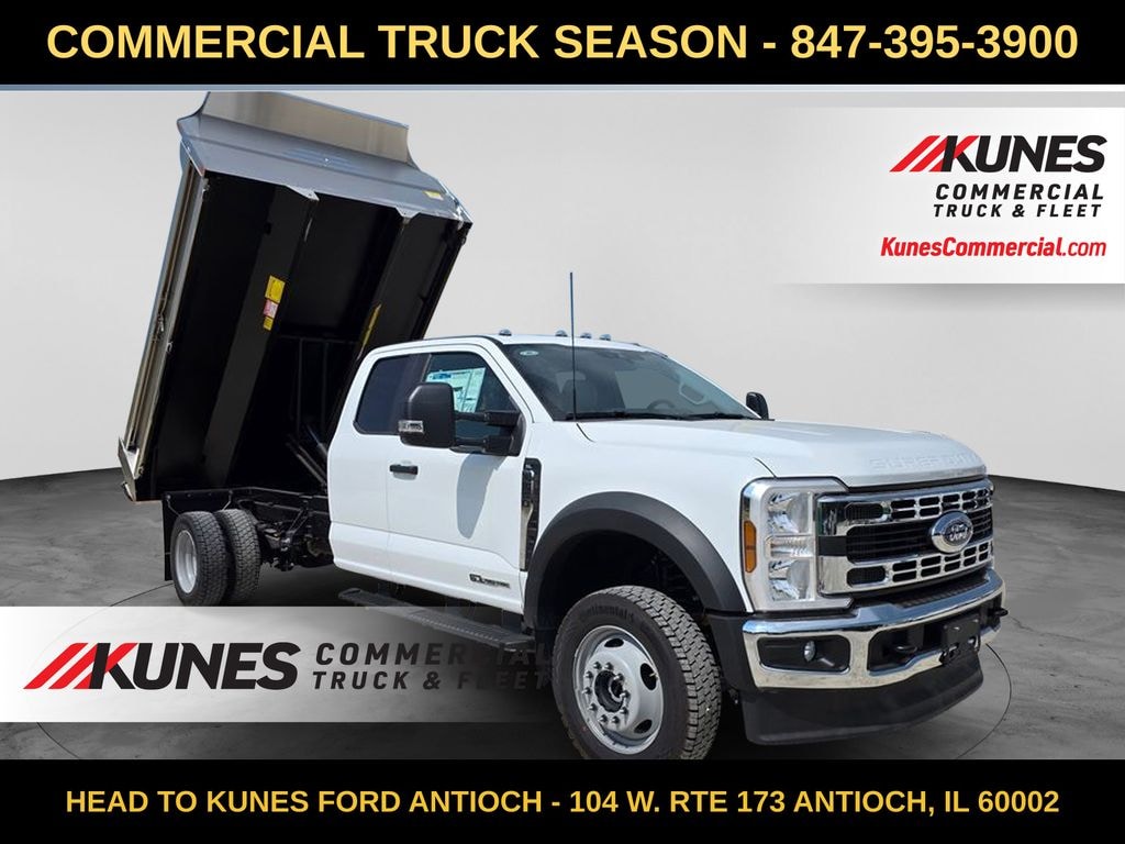 New 2026 Ford F-550 Chassis XL Dump Truck Truck Super Cab