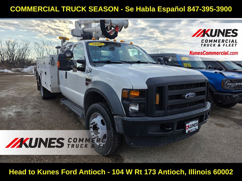 Used 2009 Ford F-550 Chassis Truck Super Cab