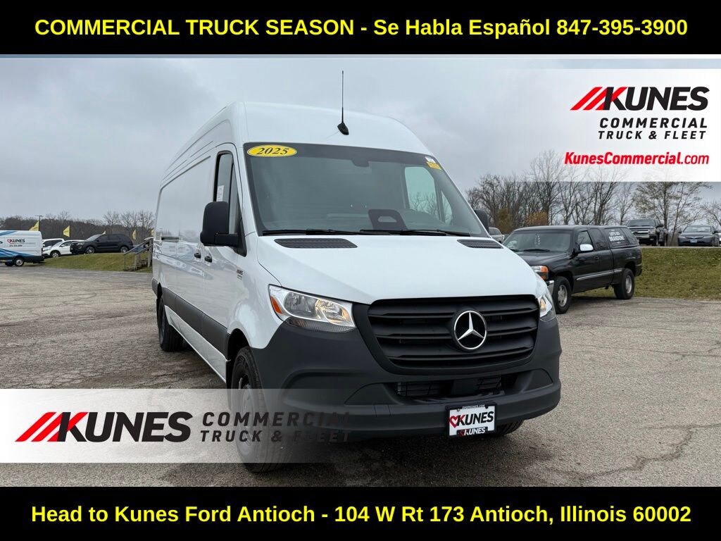 Certified 2025 Mercedes-Benz Sprinter 2500 High Roof 4-Cyl Diesel Van Cargo Van
