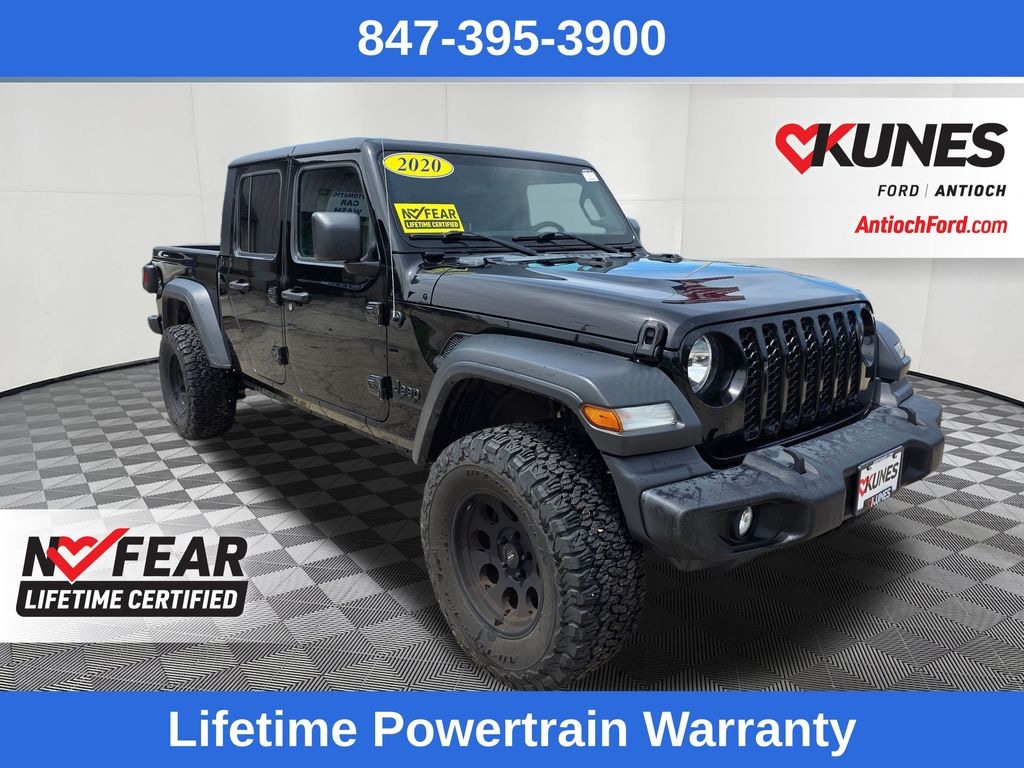Certified 2020 Jeep Gladiator Sport Truck Crew Cab