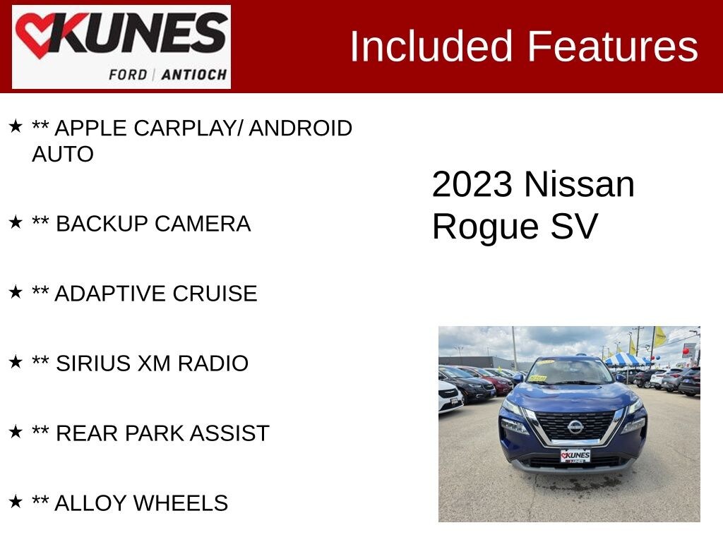Used 2023 Nissan Rogue SV SUV
