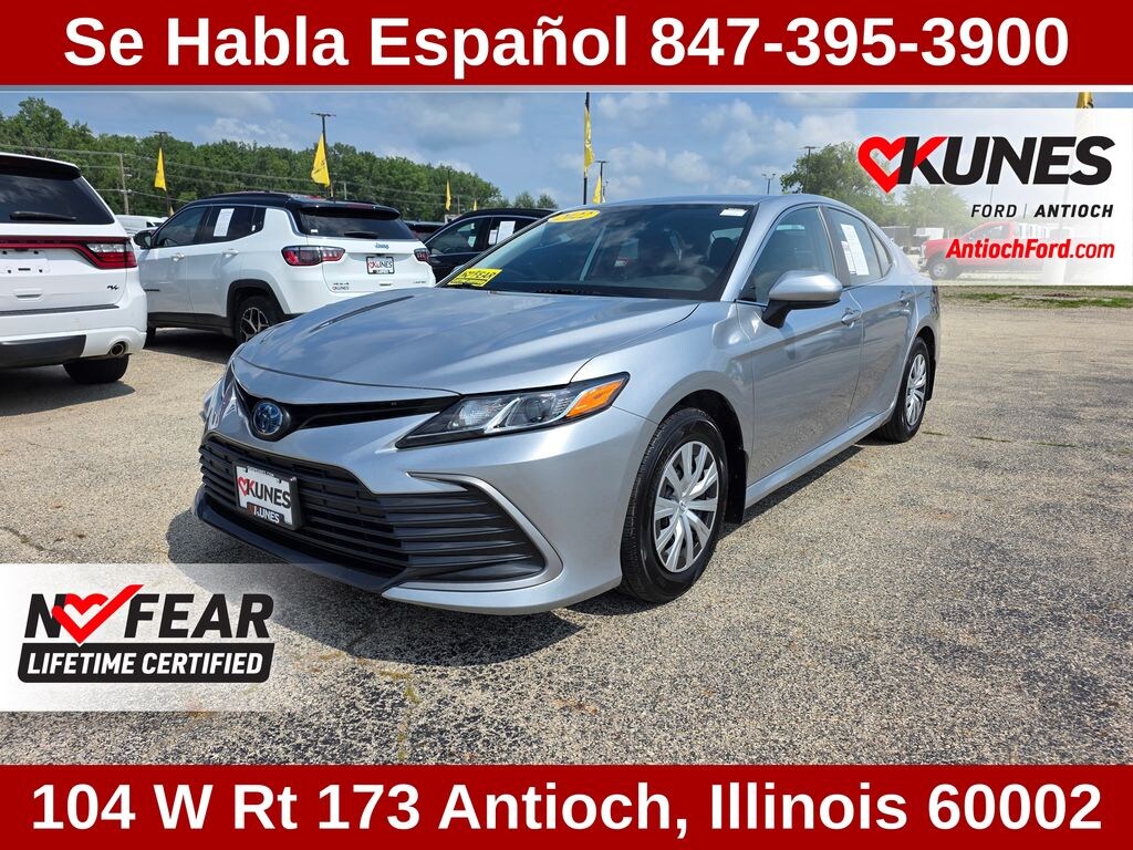 Certified 2022 Toyota Camry Hybrid LE Sedan