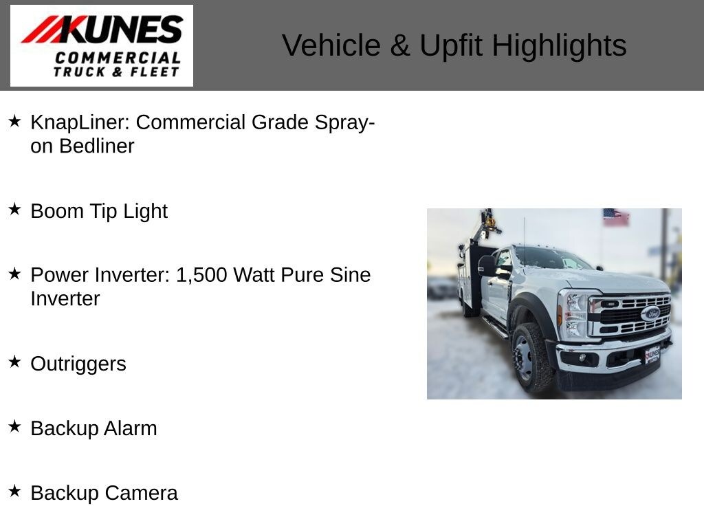 New 2026 Ford F-550 Chassis XL Crane Truck Truck Super Cab