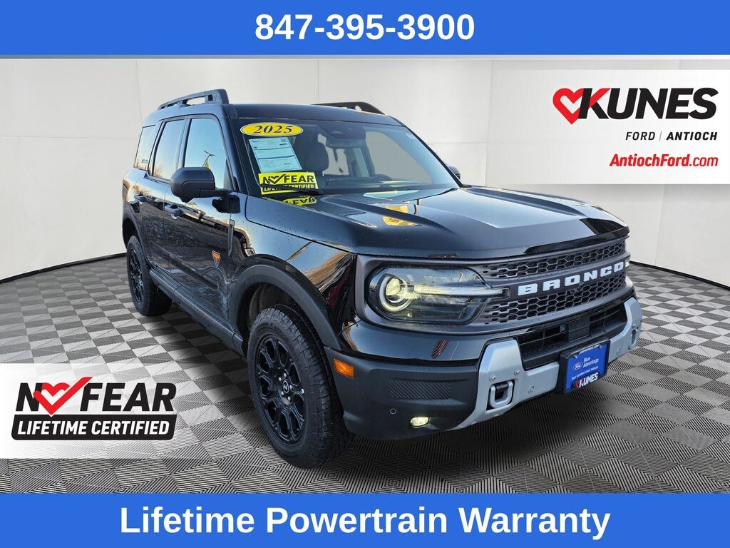 Certified 2025 Ford Bronco Sport Badlands SUV