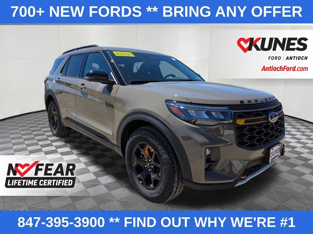 New 2026 Ford Explorer Tremor SUV