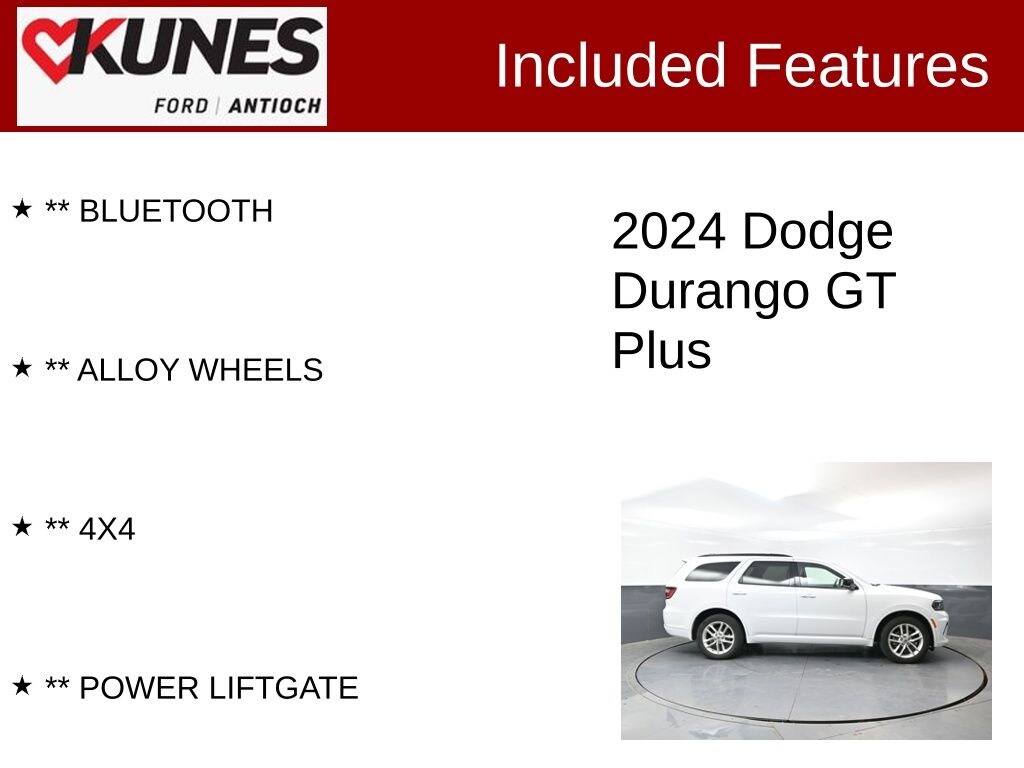 Used 2024 Dodge Durango GT SUV