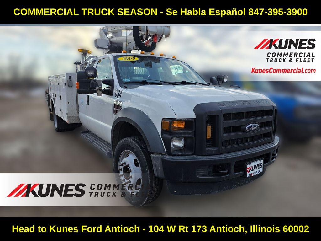 Used 2009 Ford F-550 Chassis Truck Super Cab