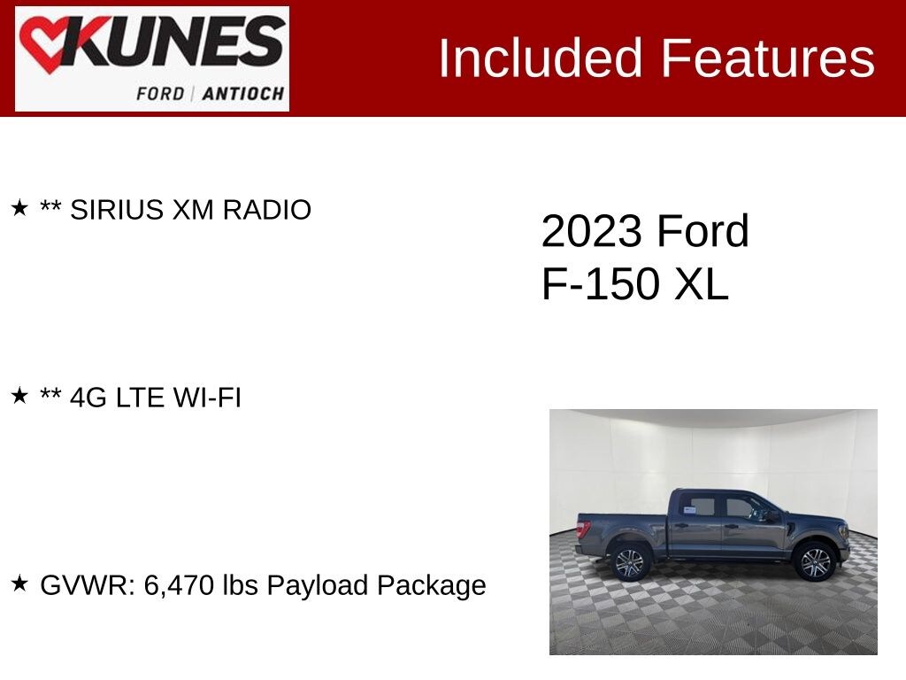 Certified 2023 Ford F-150  Truck SuperCrew Cab