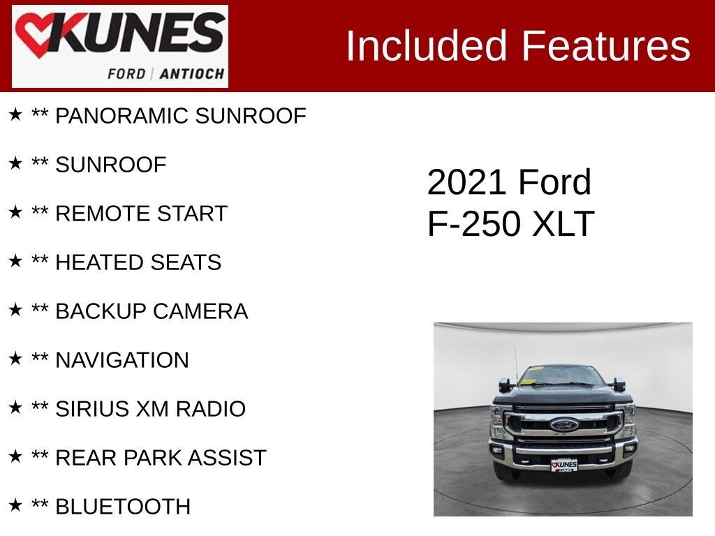 Certified 2021 Ford F-250 Truck Crew Cab