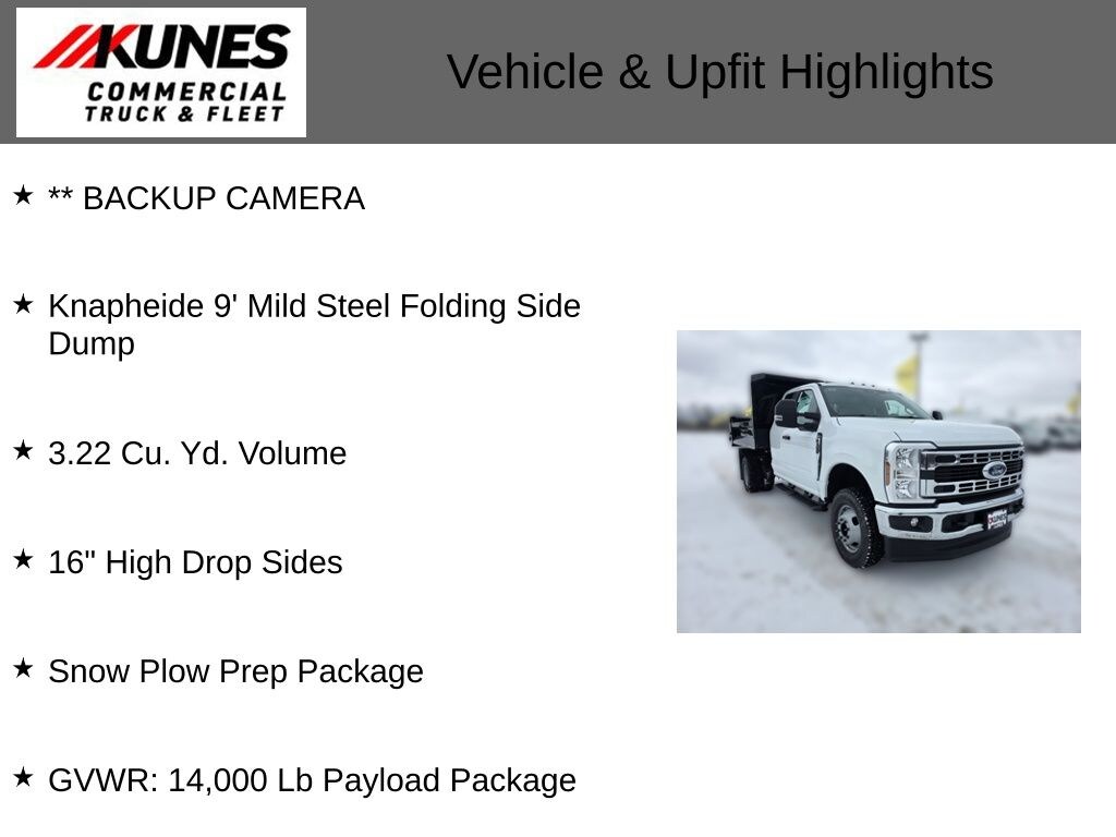 New 2026 Ford Chassis Cab XL Dump Truck TRUCK